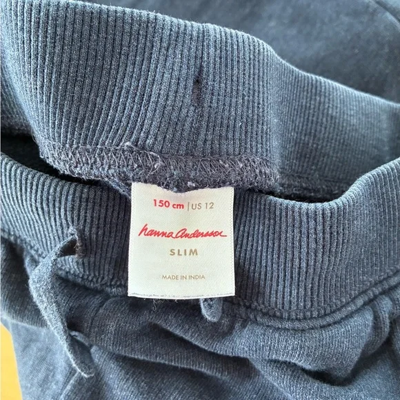 Hanna Andersson Dark Blue Boys Joggers - Picture 4 of 4